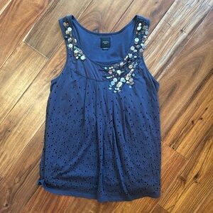 Beautiful embellished tank